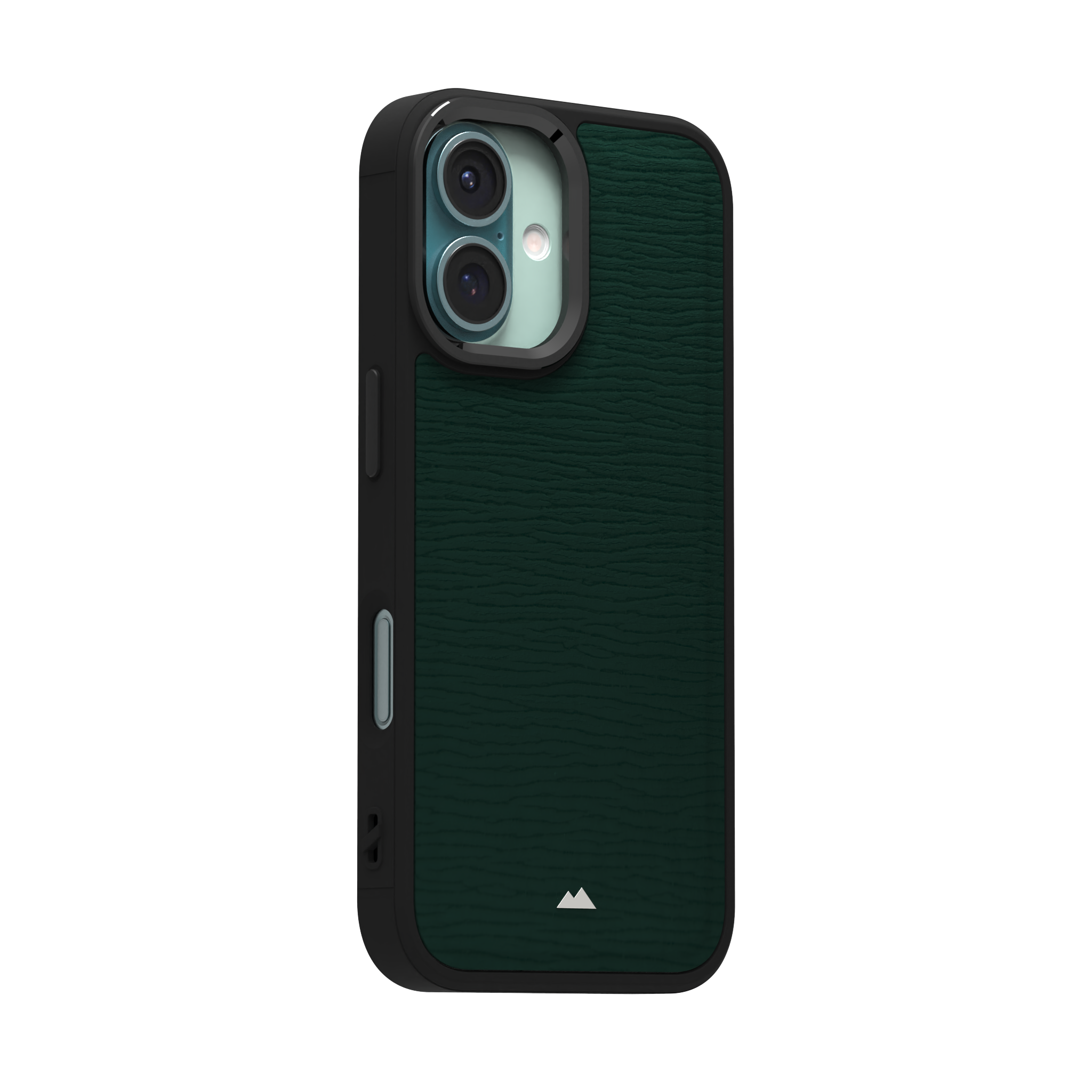 Forest Waves Leather Case Cover for iPhone 16