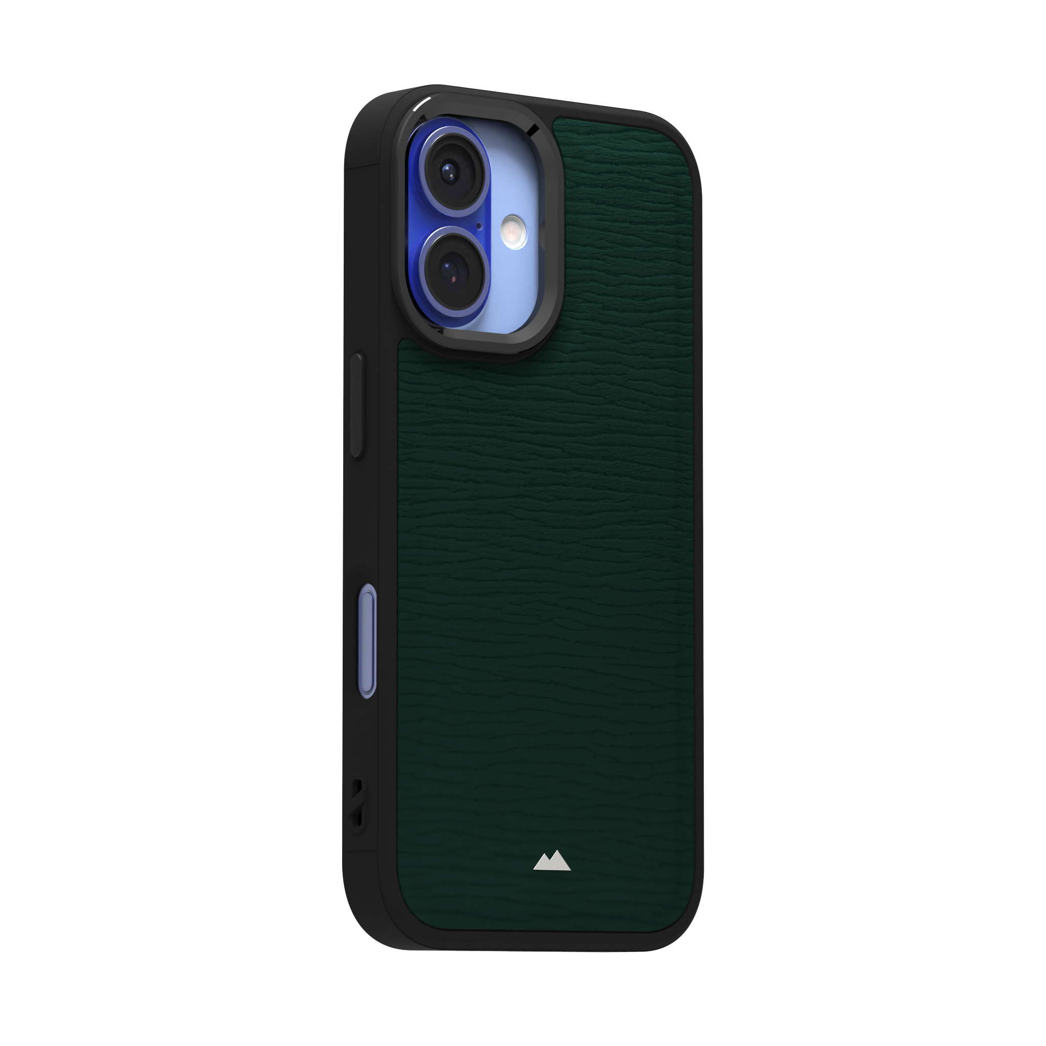 Forest Waves Leather Case Cover for iPhone 16