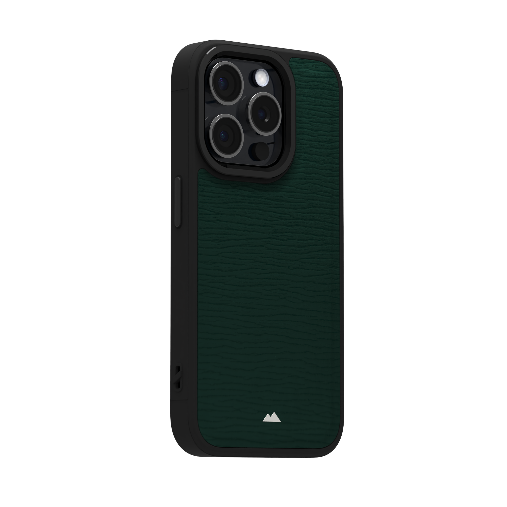 Forest Waves Leather Case Cover for iPhone 15 Pro