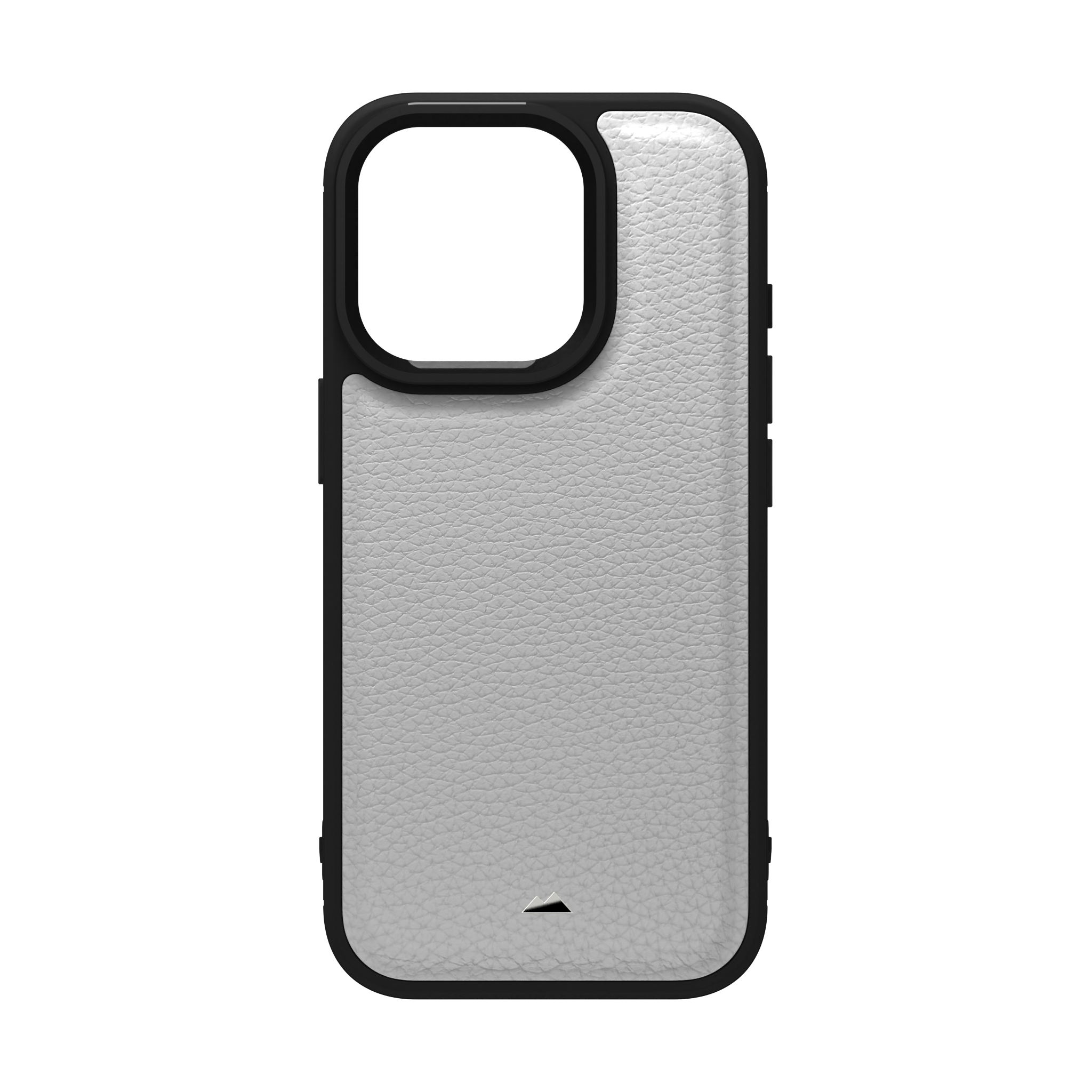 Snow Grain Leather Case Cover for iPhone 16 Pro