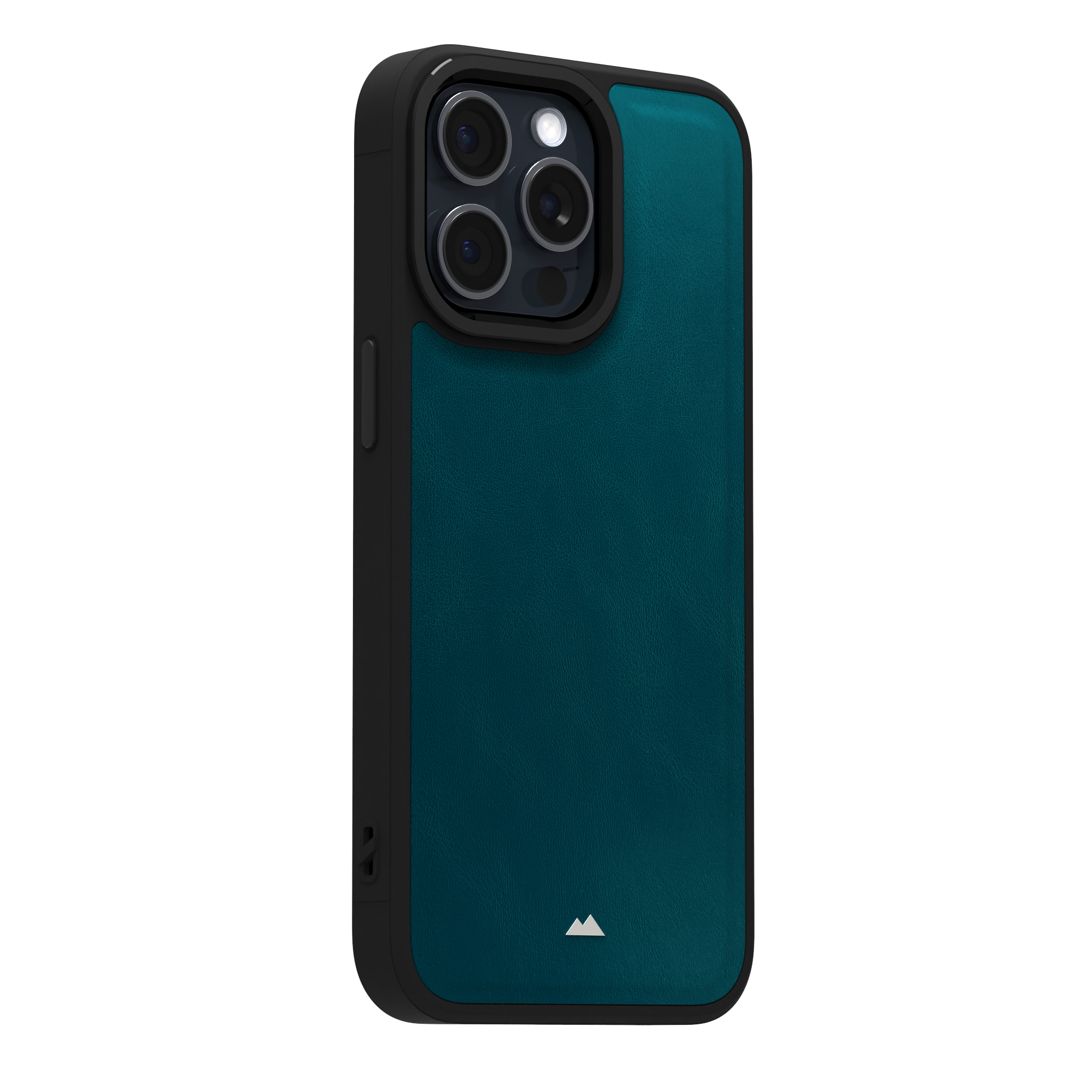 Ocean Blue Leather Case Cover for iPhone 15 Pro Max