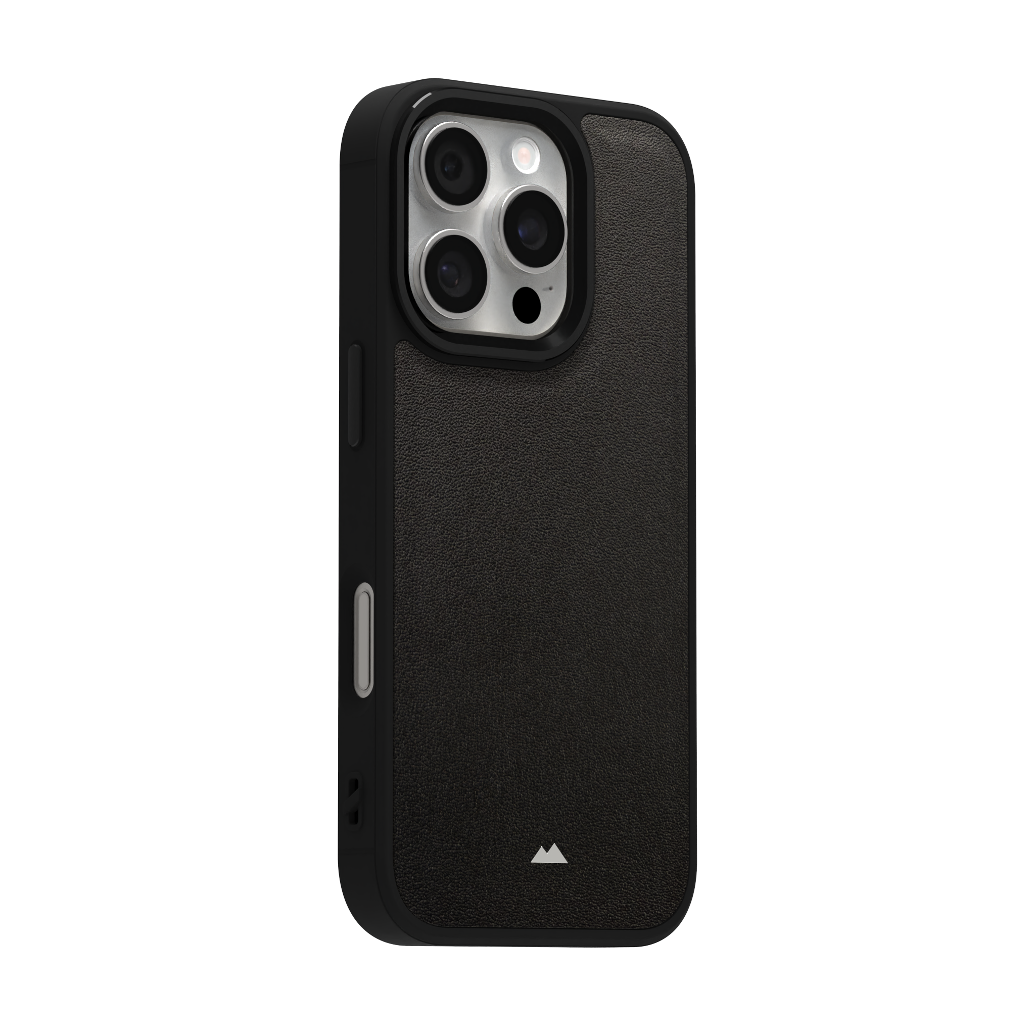 Brown Glitter Leather Case Cover for iPhone 16 Pro