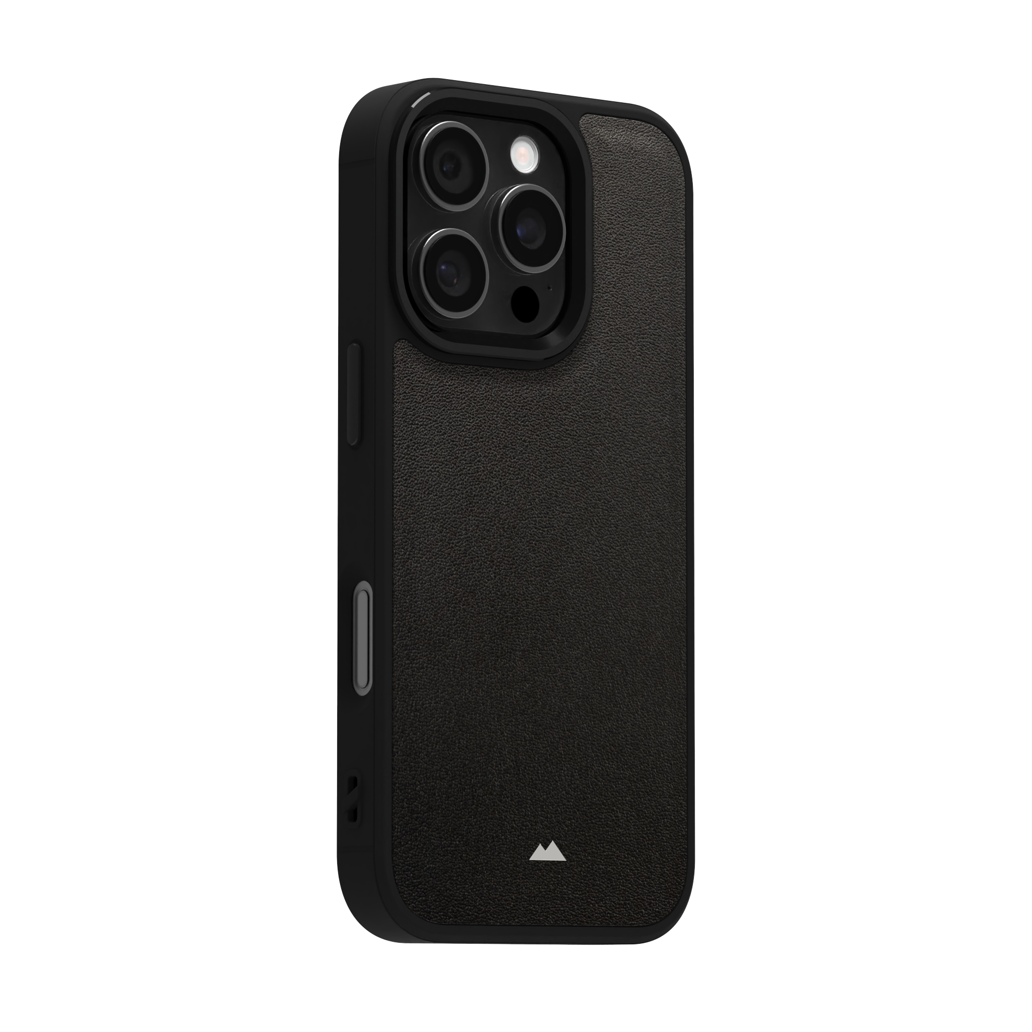 Brown Glitter Leather Case Cover for iPhone 16 Pro