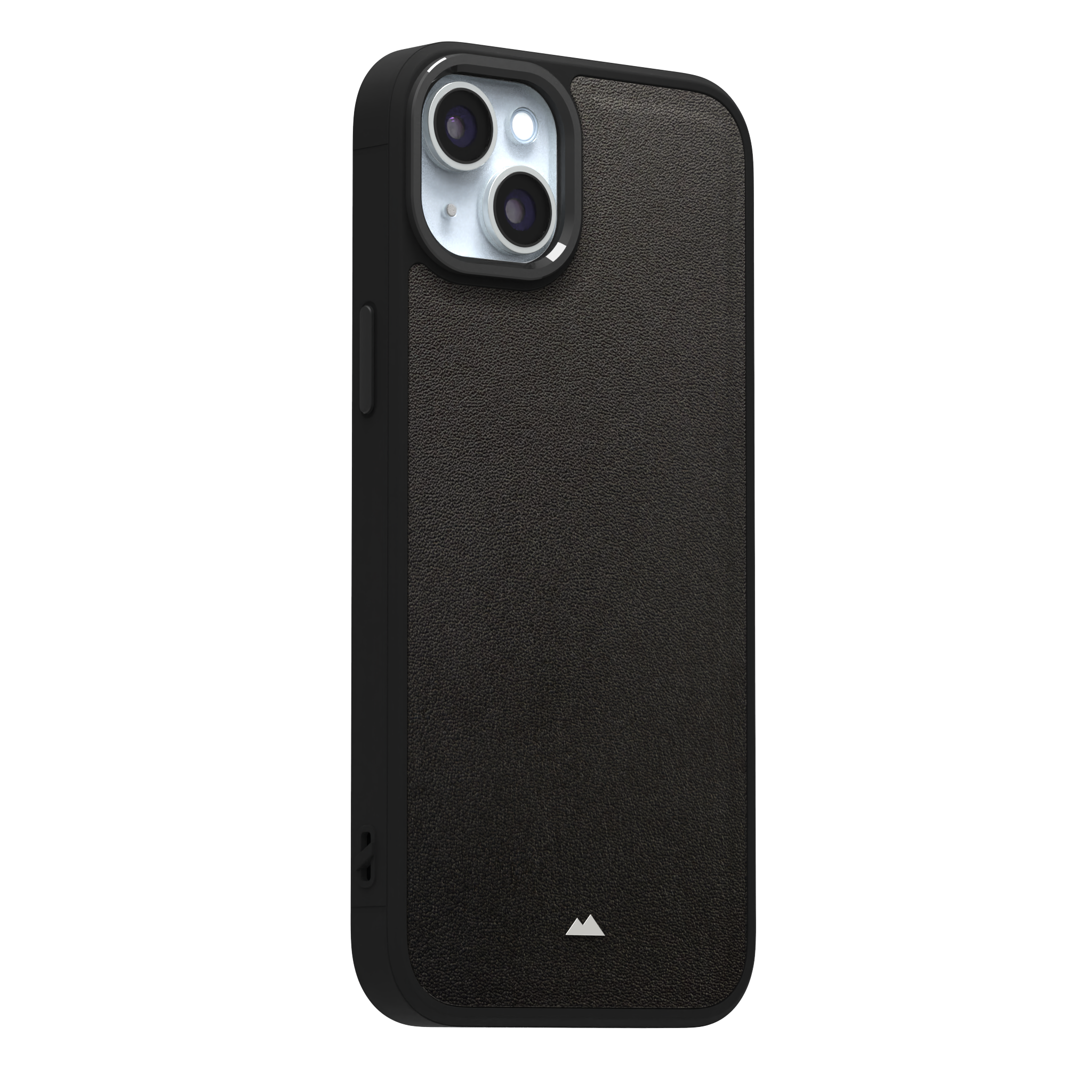 Brown Glitter Leather Case Cover for iPhone 15 Plus