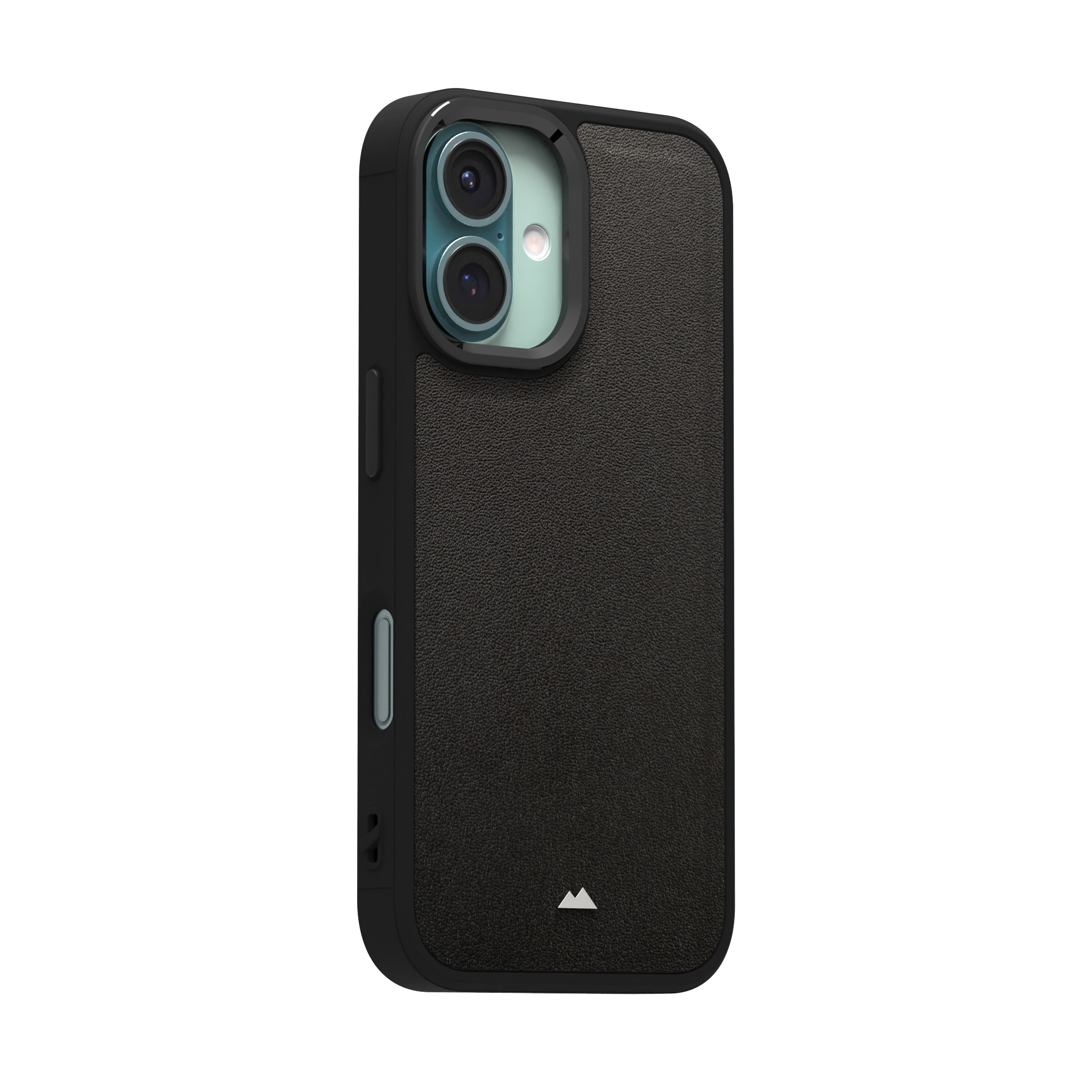 Brown Glitter Leather Case Cover for iPhone 16