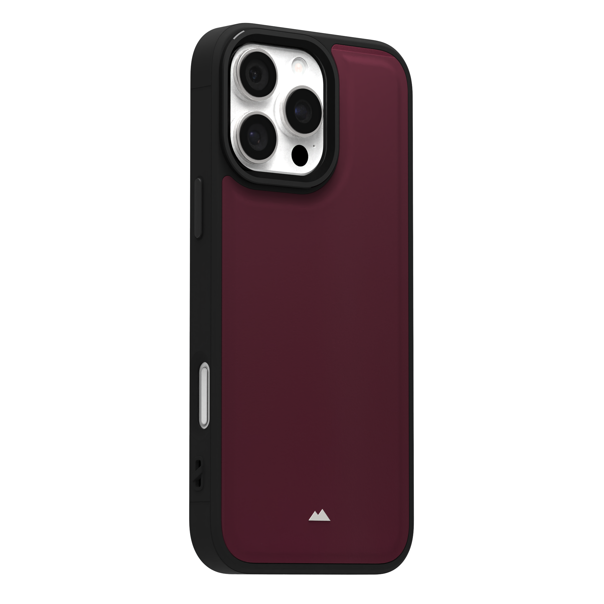 Merlot Plain Leather Case for iPhone 16 Pro Max