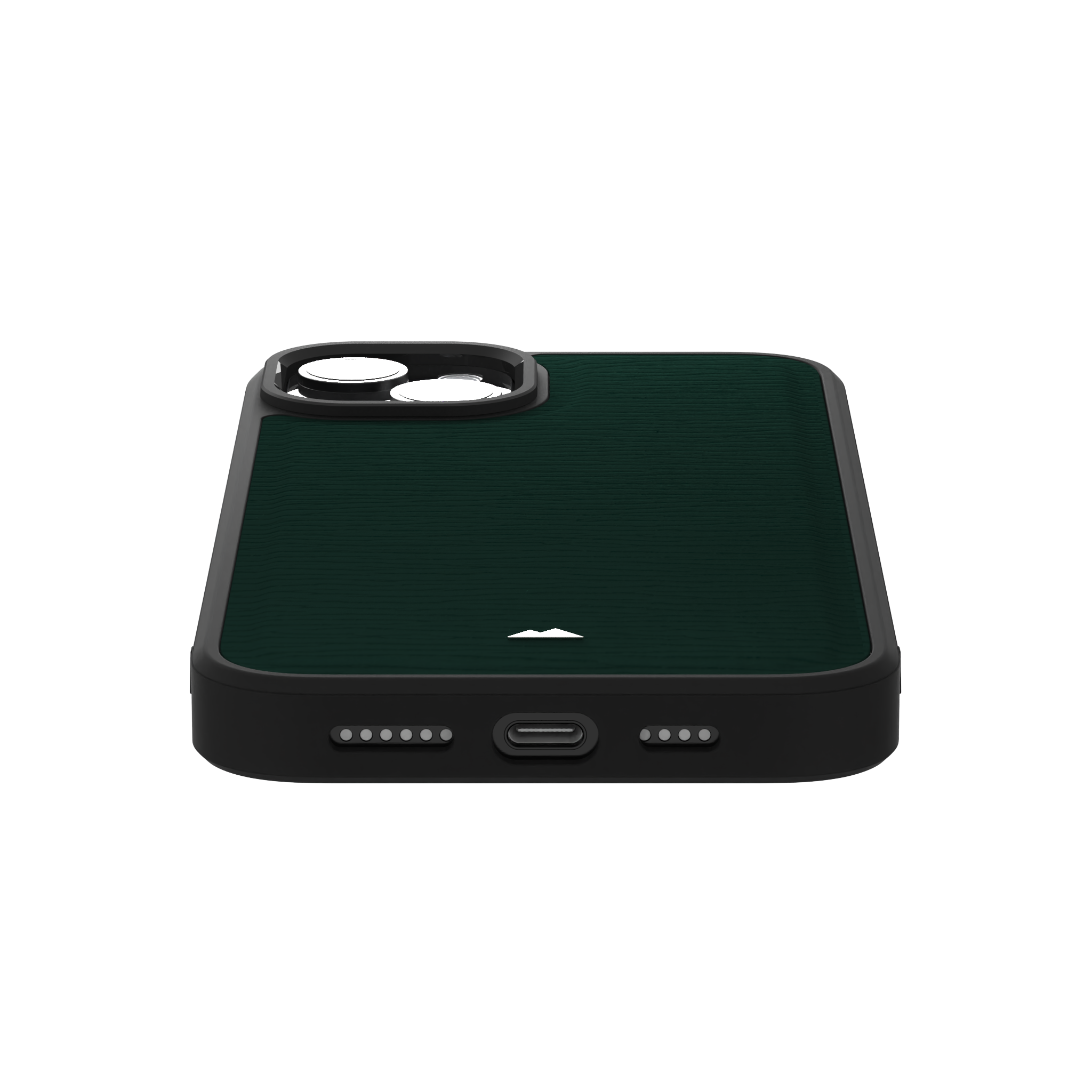 Forest Waves Leather Case Cover for iPhone 15 Plus