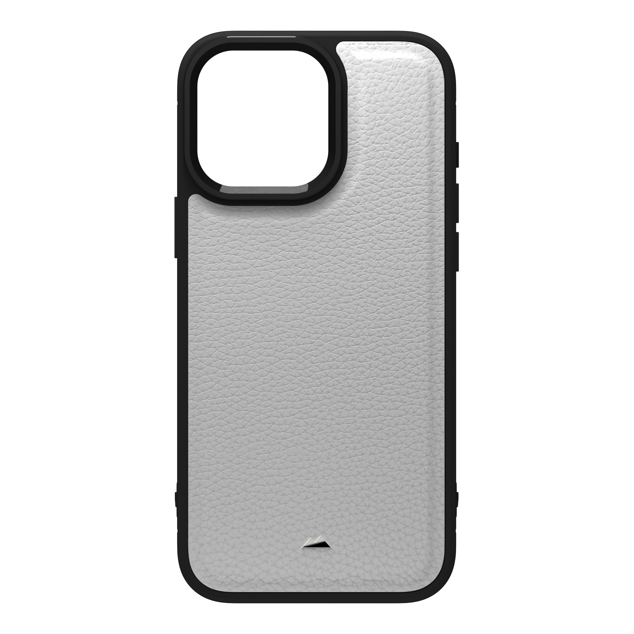 Snow Grain Leather Case Cover for iPhone 16 Pro Max