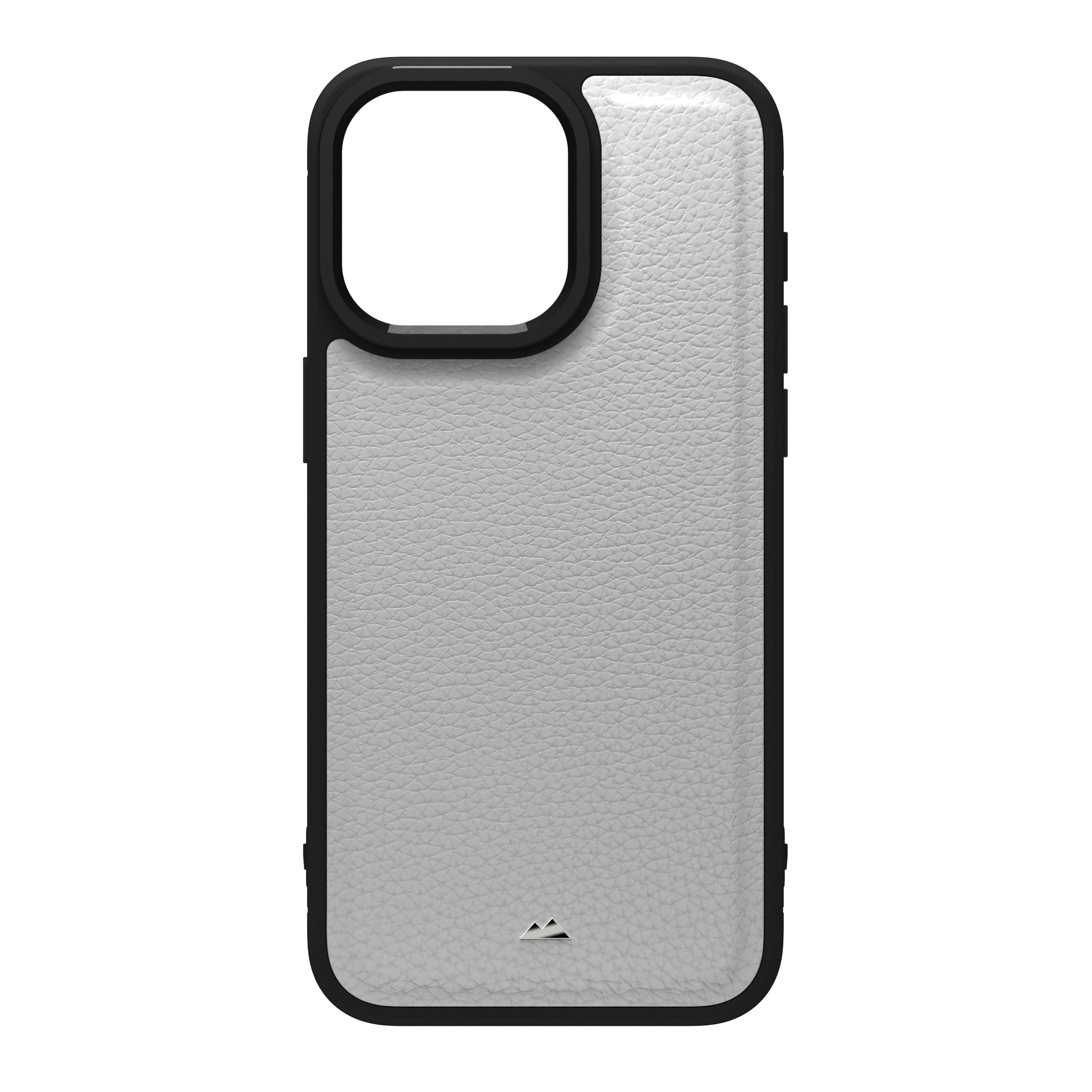 Snow Grain Leather Case Cover for iPhone 15 Pro Max