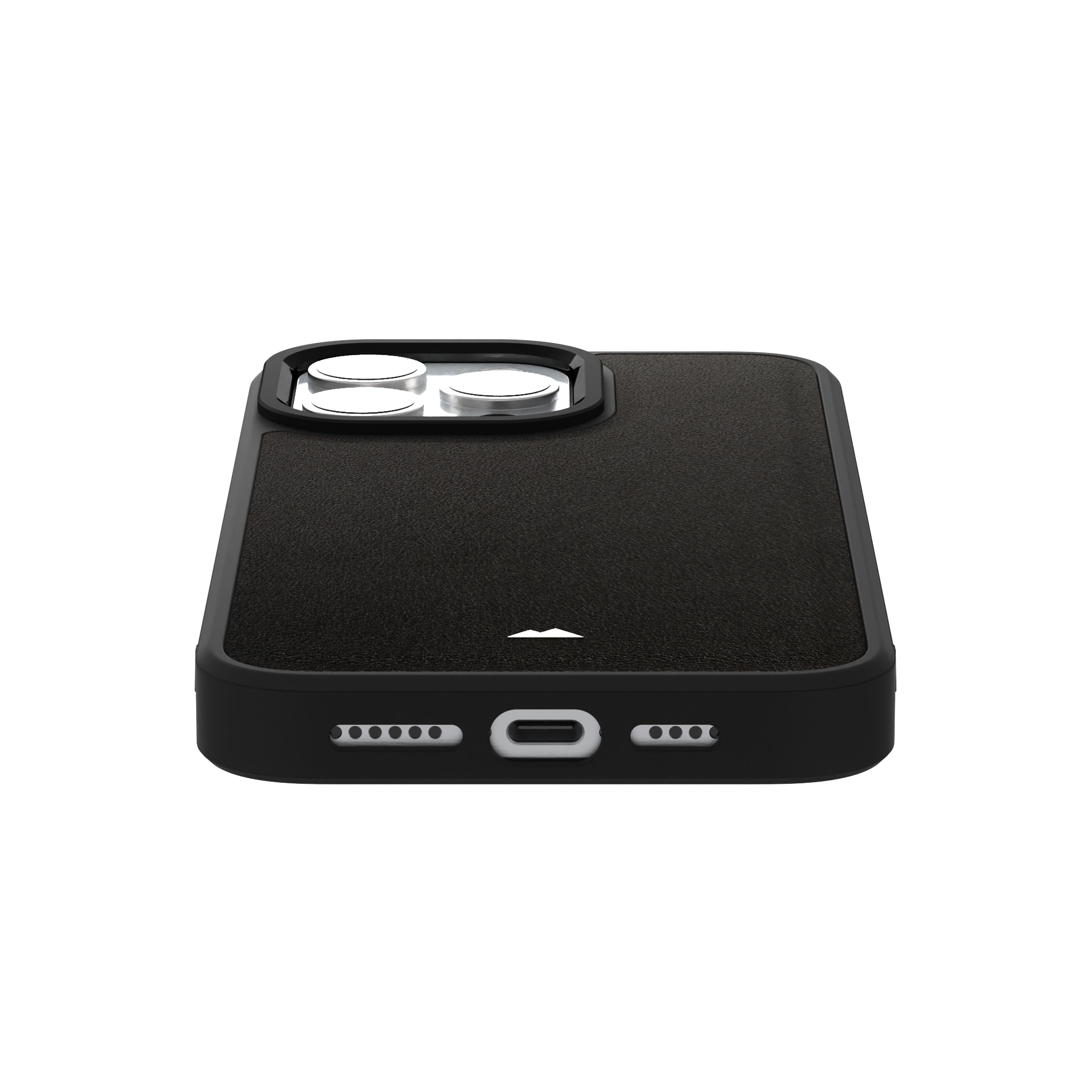 Brown Glitter Leather Case Cover for iPhone 15 Pro Max