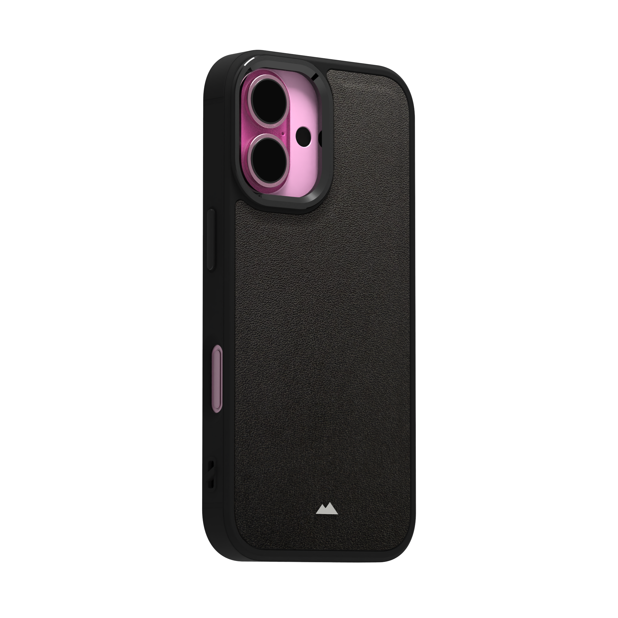 Brown Glitter Leather Case Cover for iPhone 16