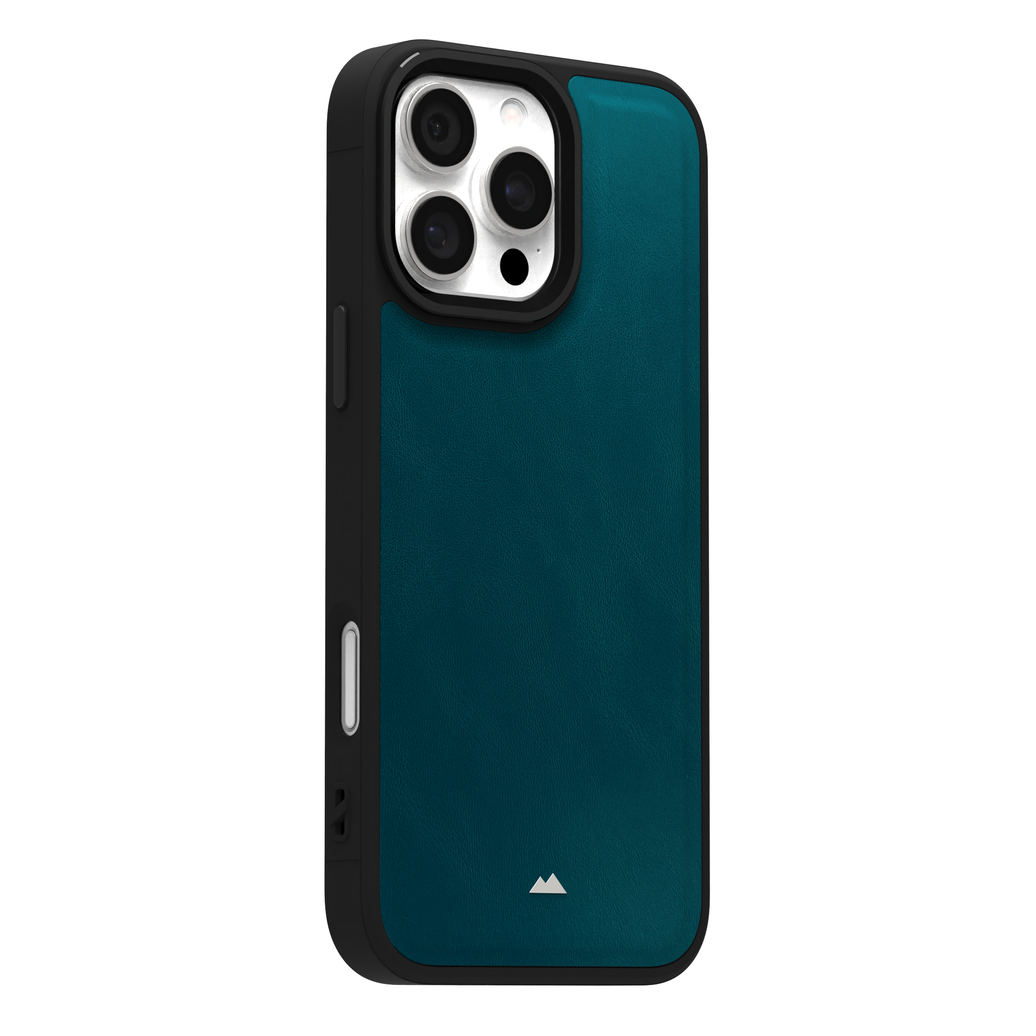 Ocean Blue Leather Case Cover for iPhone 16 Pro Max