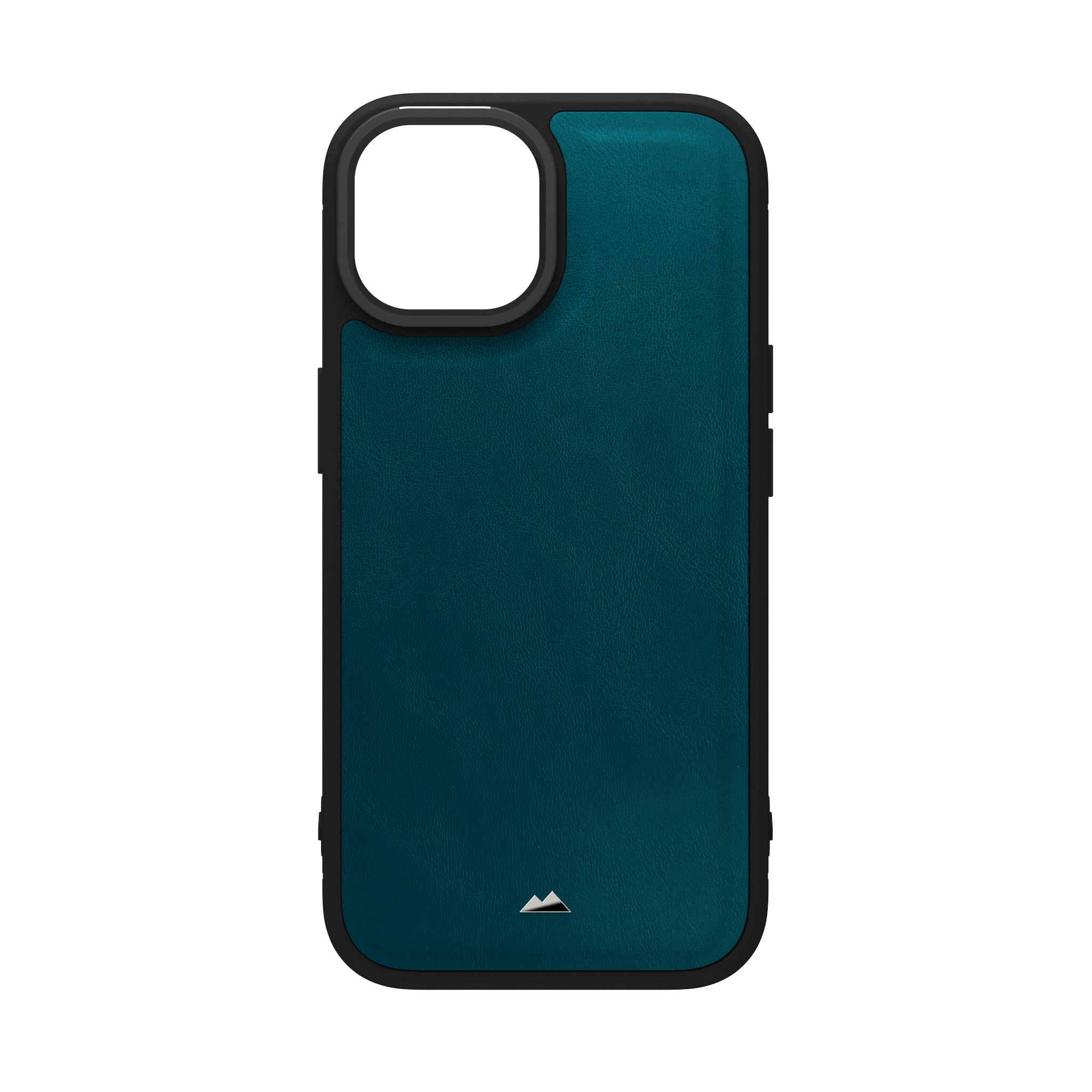 Ocean Blue Leather Case Cover for iPhone 15
